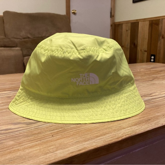 North Face reversible NEON bucket hat - Picture 2 of 5